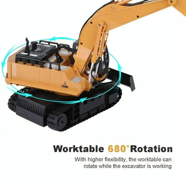 Excavadora Control Remoto Huina Escala 1:16 - KATZER